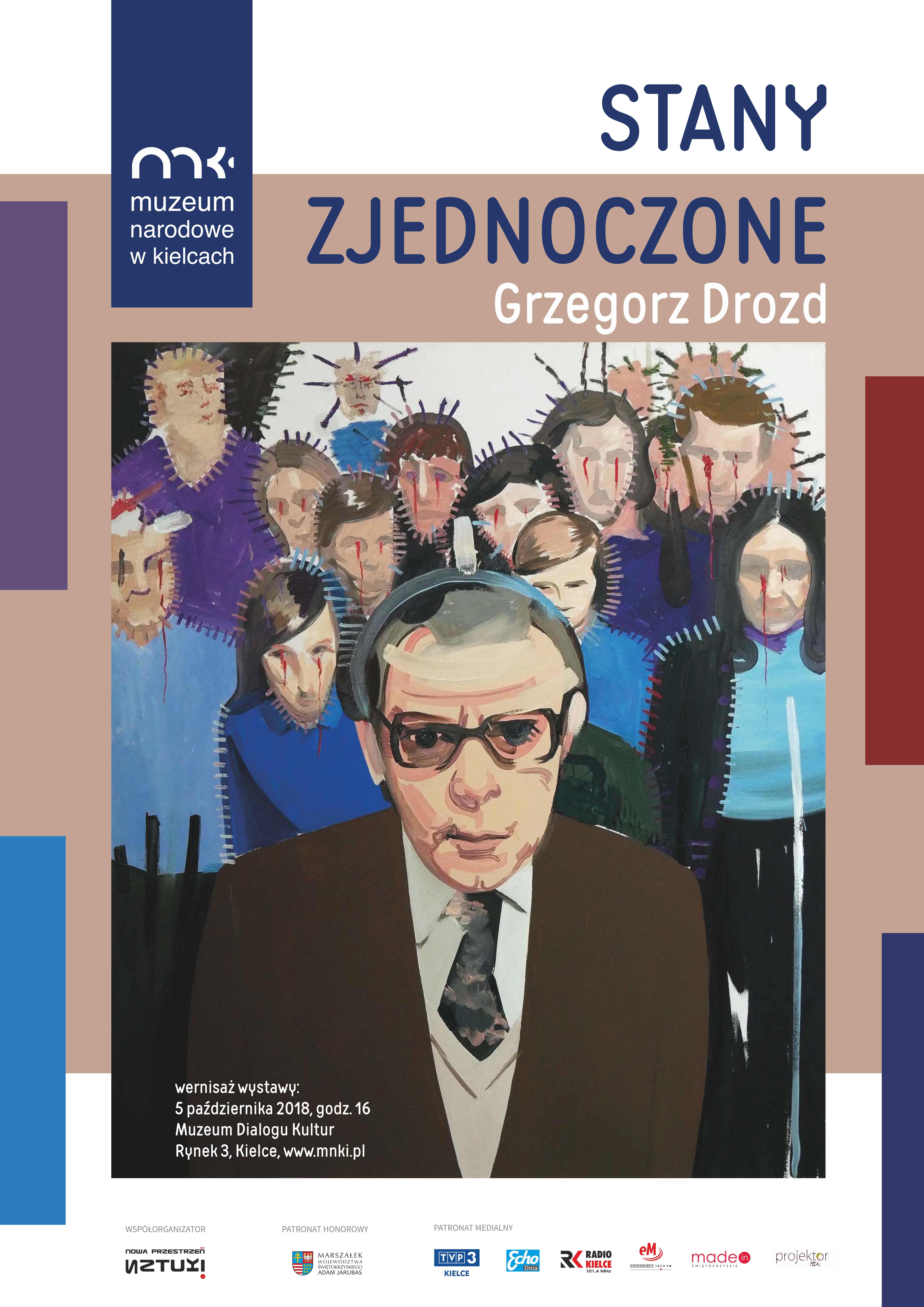 Wystawa Grzegorza Drozda w Muzeum Dialogu Kultur w Kielcach (05.10-30.11.2018)